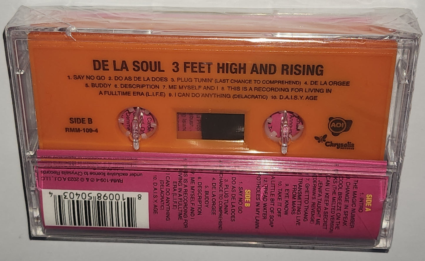 De La Soul - 3 Feet & Rising (2023 Reissue) (Limited Edition Orange Cassette Tape)