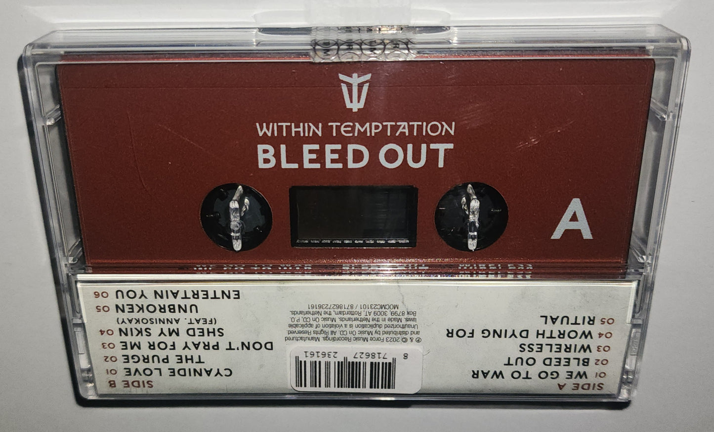 Within Temptation – Bleed Out (2023) (Limited Edition Cassette Tape)