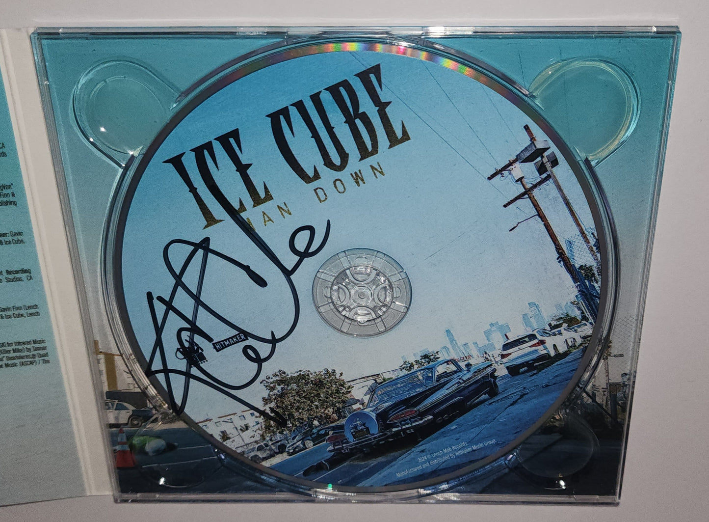 Ice Cube – Man Down *Autographed* (2024) (Limited Edition CD)