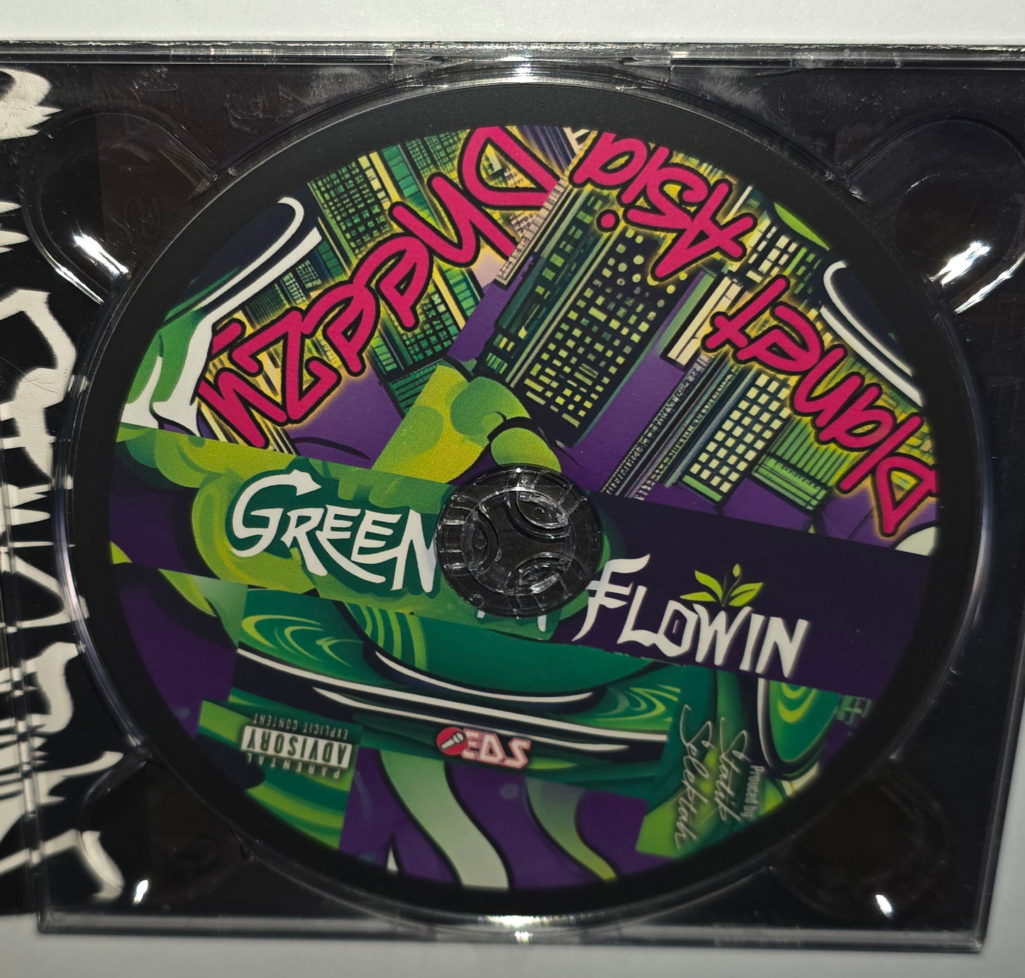 Dheezy & Planet Asia - Green Tea Flowin (2025) (Limited Edition CD with bonus Planet Asia "Wu Planet" Disc 2CD Set)