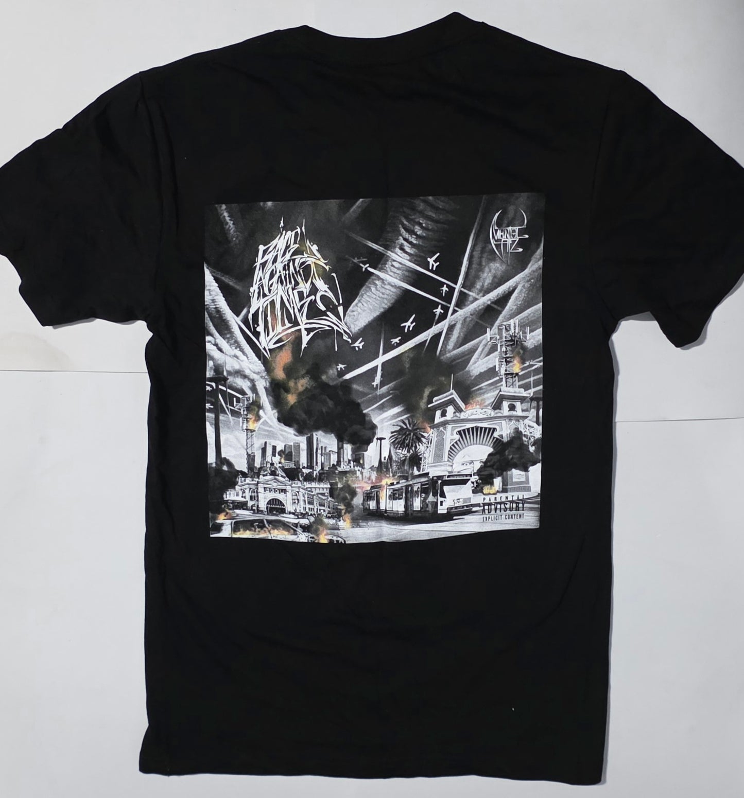 Mental Az Race Against Time Official Album Cover Adult Unisex T-shirt