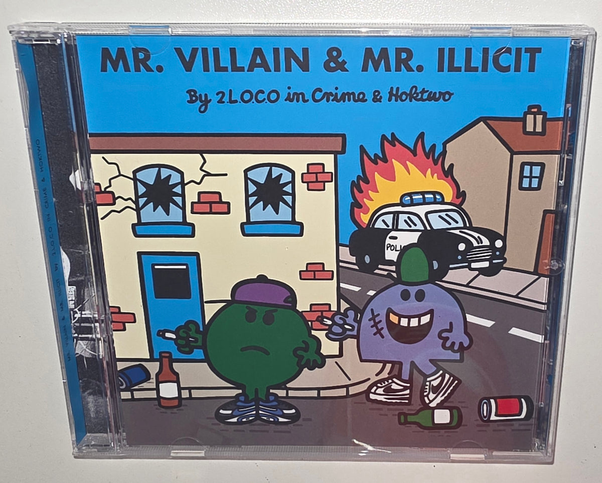 2.L.O.C.O. In CRIME & HOKTWO - Mr. Villain & Mr. Illicit (2025) (Limited Edition CD)