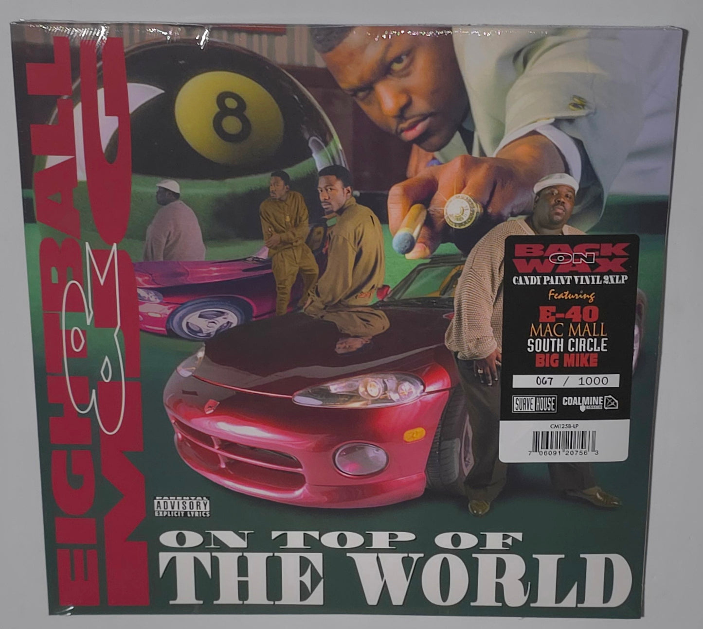 8Ball & MJG - On Top Of The World (2025) (Limited Edition Candy Paint Colour Vinyl LP)