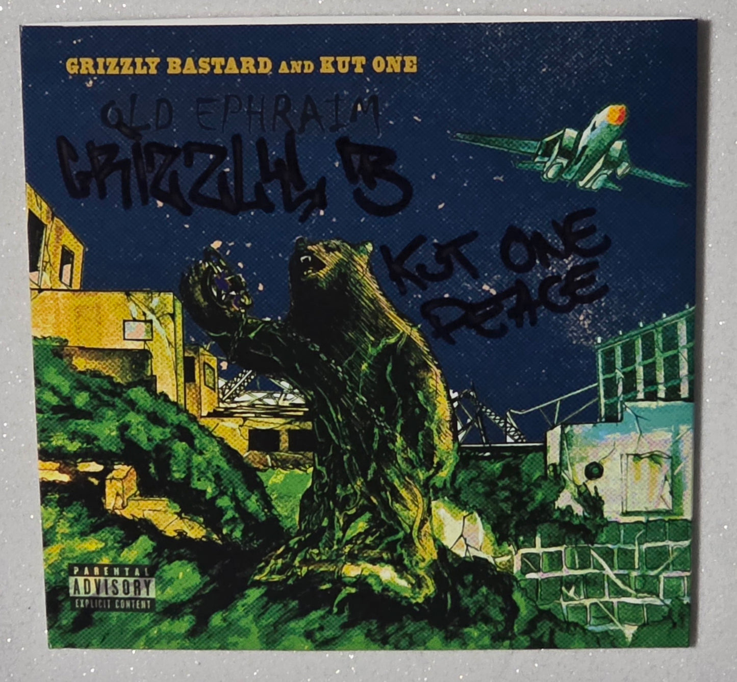 Grizzly Bastard & Kut One - Old Ephraim (2026) (Limited Edition Autographed CD)