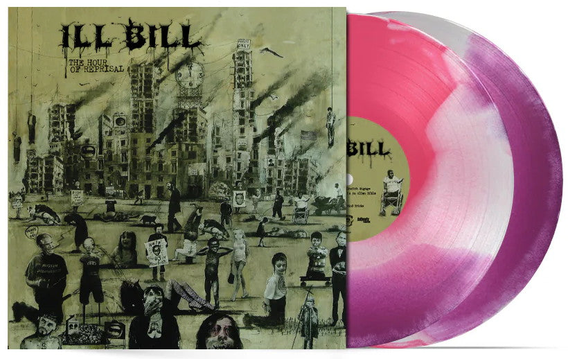 ILL BILL - The Hour of Reprisal (2008) (Limited Edition Orchid & Pink Swirl Colour Vinyl LP)