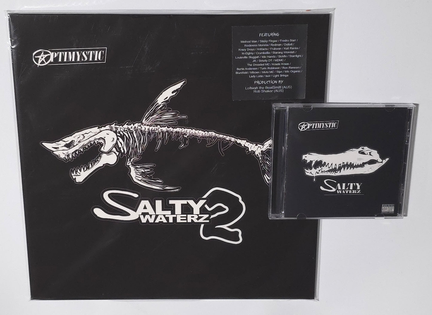 OptiMystic – Salty Waterz 2 (2024) (Limited Edition Vinyl LP + Bonus CD)