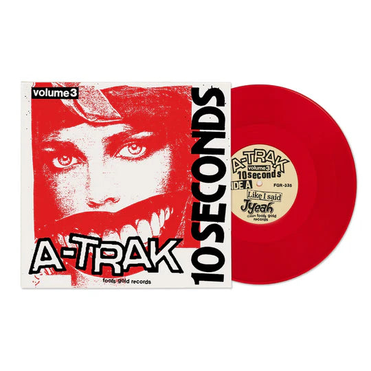 A-Trak - 10 Seconds Volume 3 (2024) (Limited Edition Red Colour 10" Vinyl EP)