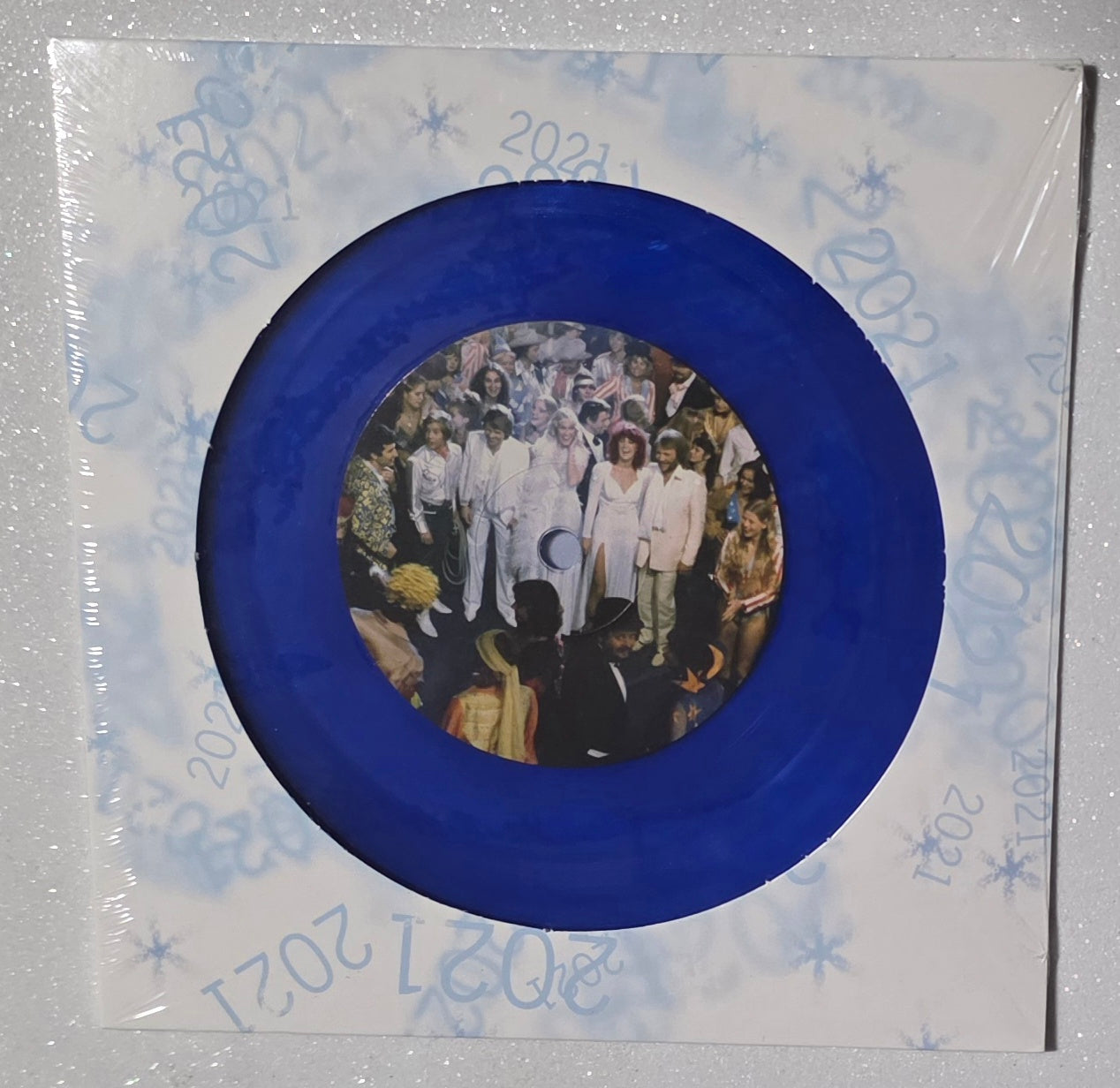 ABBA – Happy New Year (2020 Reissue) (Limited Edition Blue Colour 7" Vinyl Single)