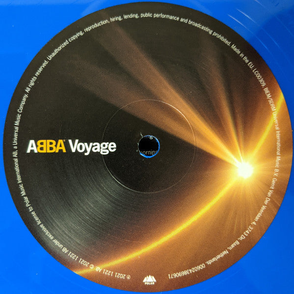ABBA – Voyage (2021) (Limited Edition Indie Exclusive Solid Blue Colour Vinyl LP)
