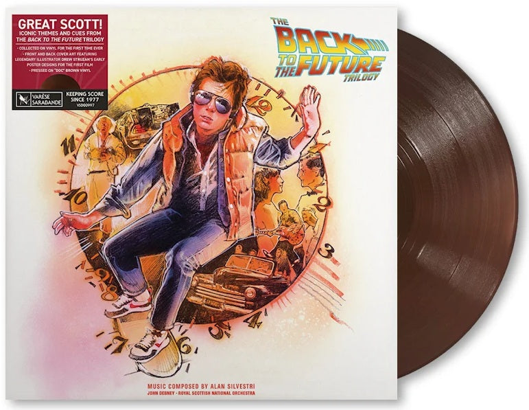 Alan Silvestri - The Back To The Future Trilogy (2025 BF RSD) (Limited Edition Doc Brown Colour Vinyl LP)