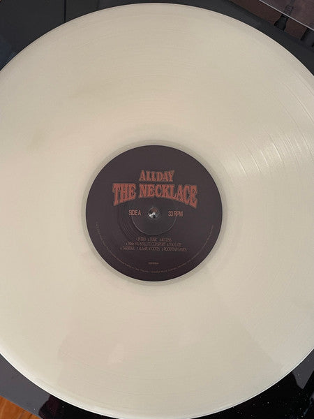 Allday - The Necklace (2024) (Limited Edition Glow In The Dark Colour Vinyl LP)