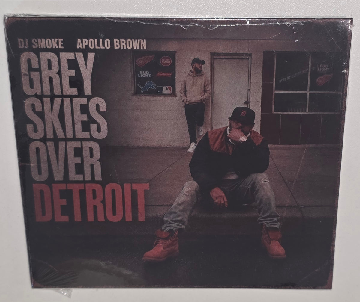 Apollo Brown - Grey Skies Over Detroit (mixed by DJ SMoke) (2026) (Limited Edition CD)