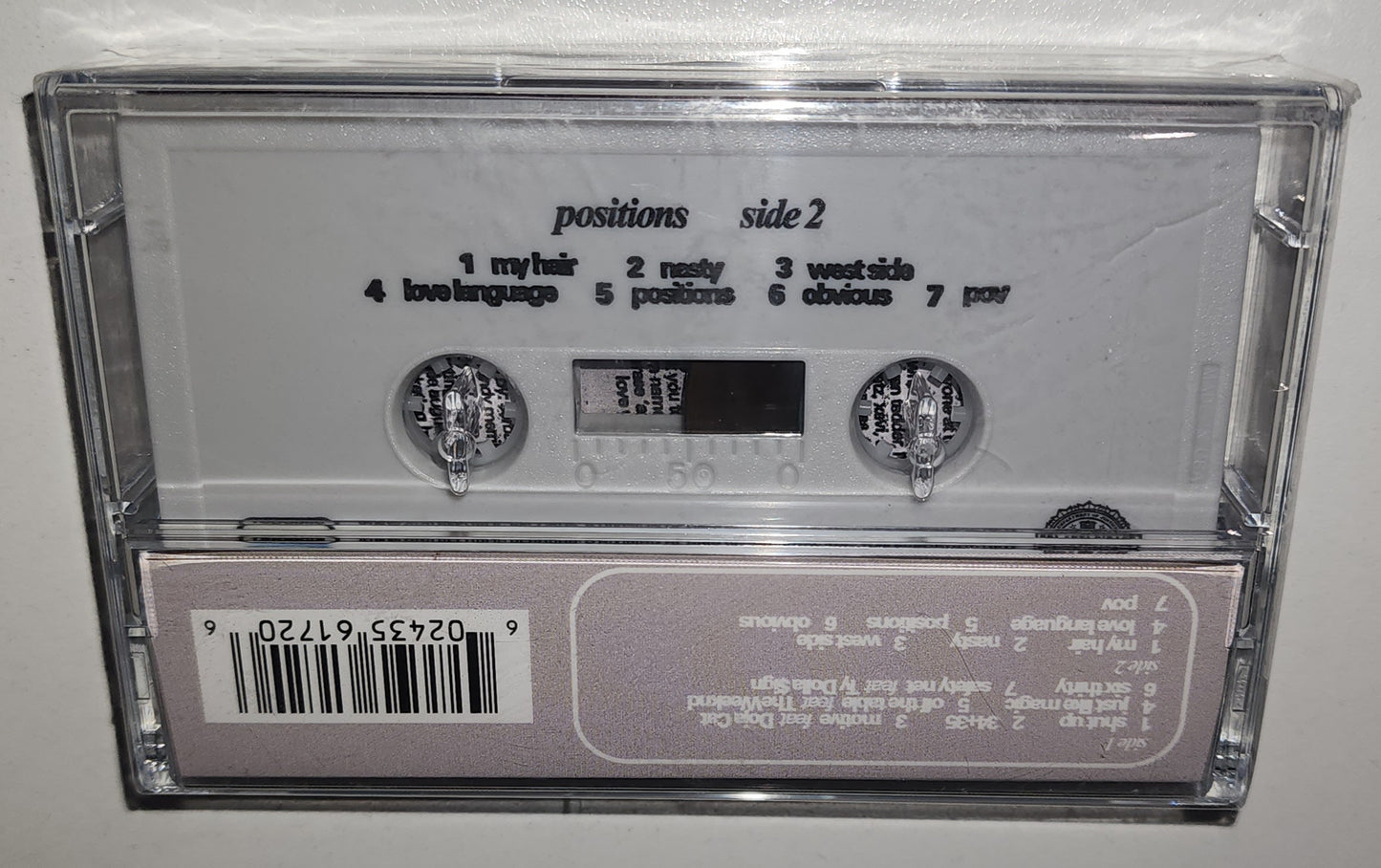Ariana Grande – Positions (2021) (Limited Edition Cassette Tape)