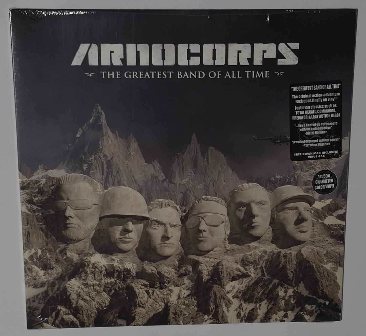 Arnocorps – The Greatest Band Of All Time (2014) (Limited Edition Alpine White Colour Vinyl LP)