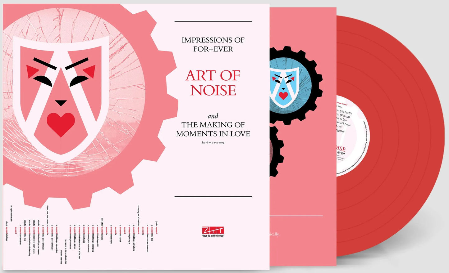 The Art Of Noise - Impressions of Forever & The Making of Moments In Love (2025 RSD) (Limited Edition Red Colour Vinyl LP)