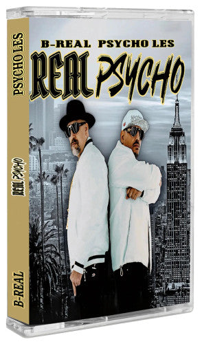 B-Real & Psycho Les - Real Psycho (2025) (Limited Edition Cassette Tape)