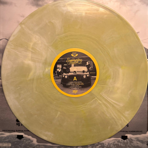 Benny The Butcher – Summertime Butch 2 (2025) (Limited Edition Radioactive White Splash Colour Vinyl LP)