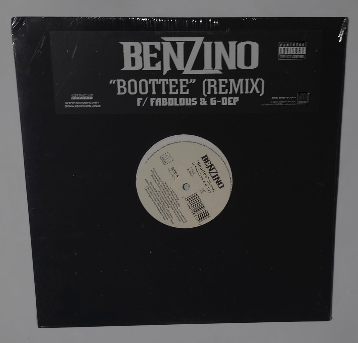 Benzino feat. Fabolous & G-Dep – Boottee (Remix) (2001) 12" Vinyl Single)