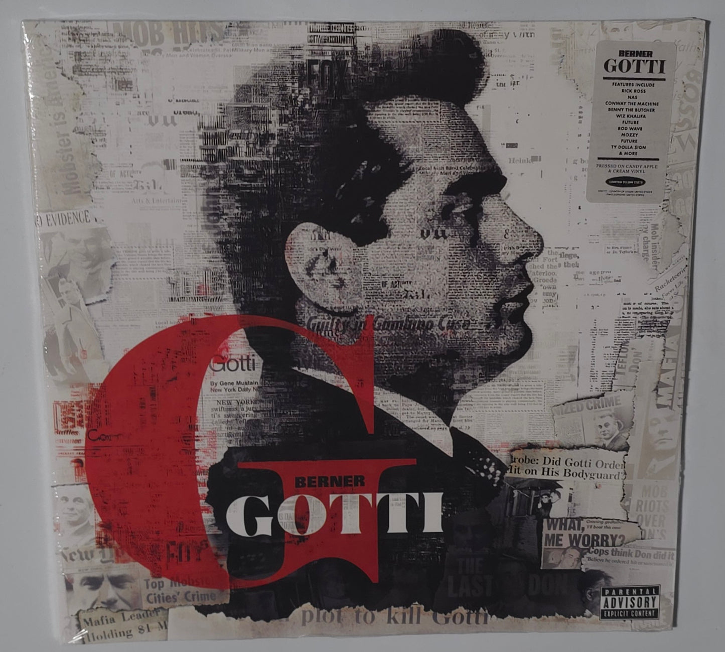 Berner – Gotti (2022) (Limited Edition Red & Cream Colour Vinyl LP)