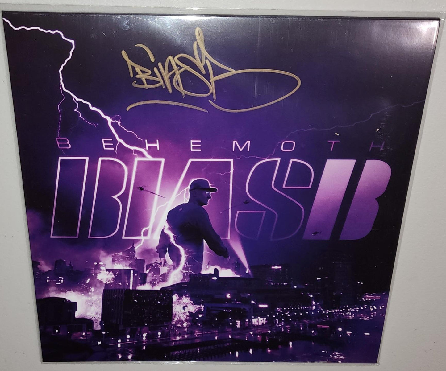 Bias B - Behemoth (2022) (Autographed Limited Edition Purple Colour Vinyl LP)
