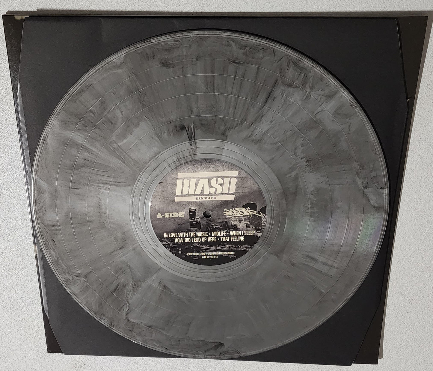 Bias B - Biaslife (2020 Reissue) (Limited Edition Grey & Black Marble Coloured Vinyl LP)