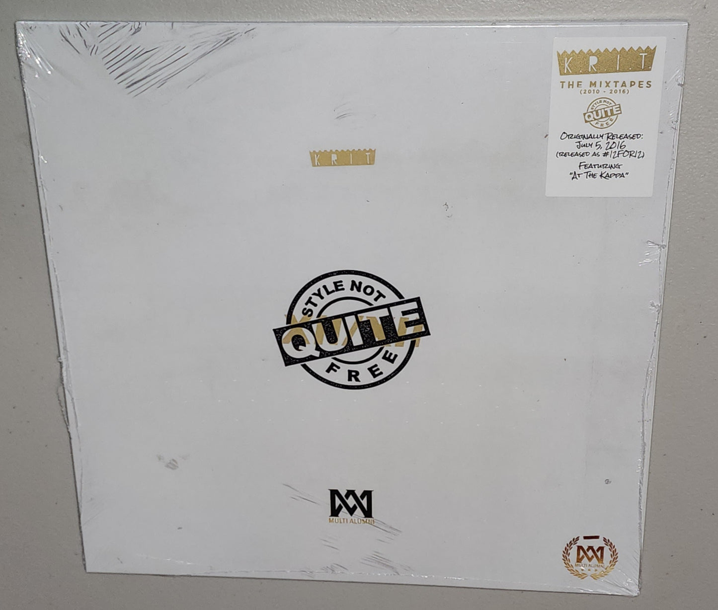Big K.R.I.T. – XII / XII A Style Not Quite Free (2022) (Limited Edition White Colour Vinyl LP)