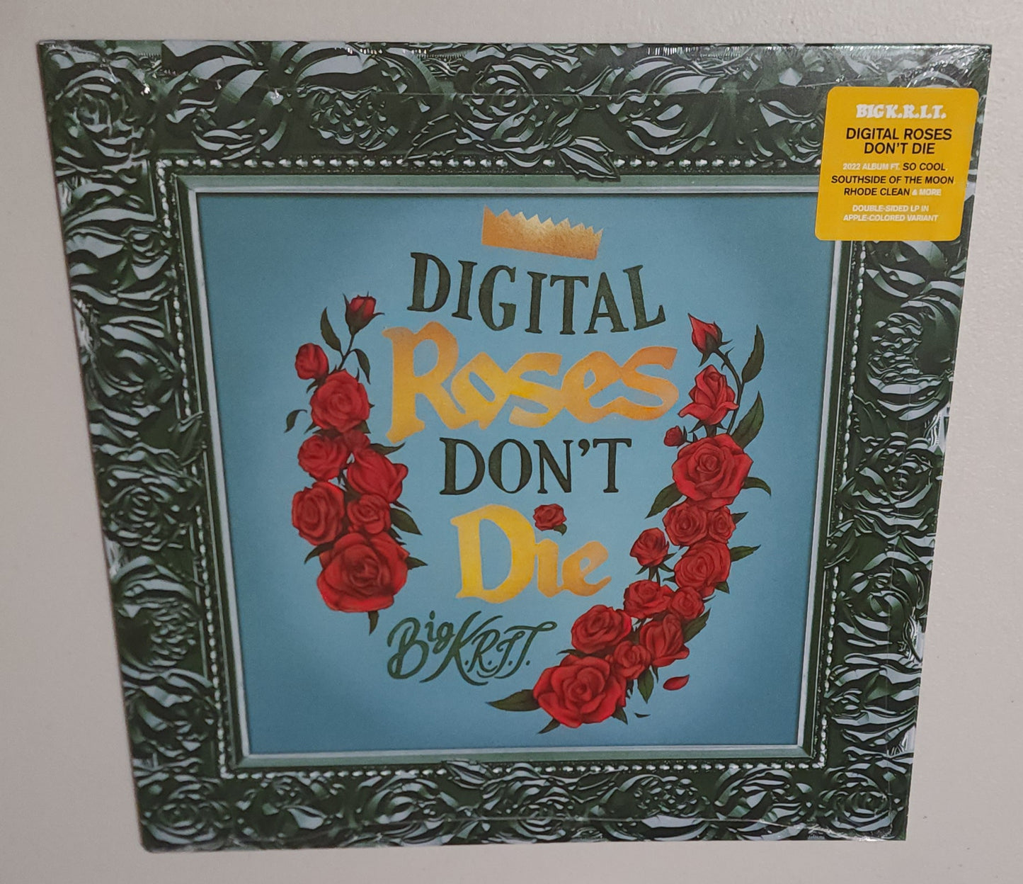 Big K.R.I.T. – Digital Roses Don't Die (2022) (Limited Edition Apple Red Colour Vinyl LP)