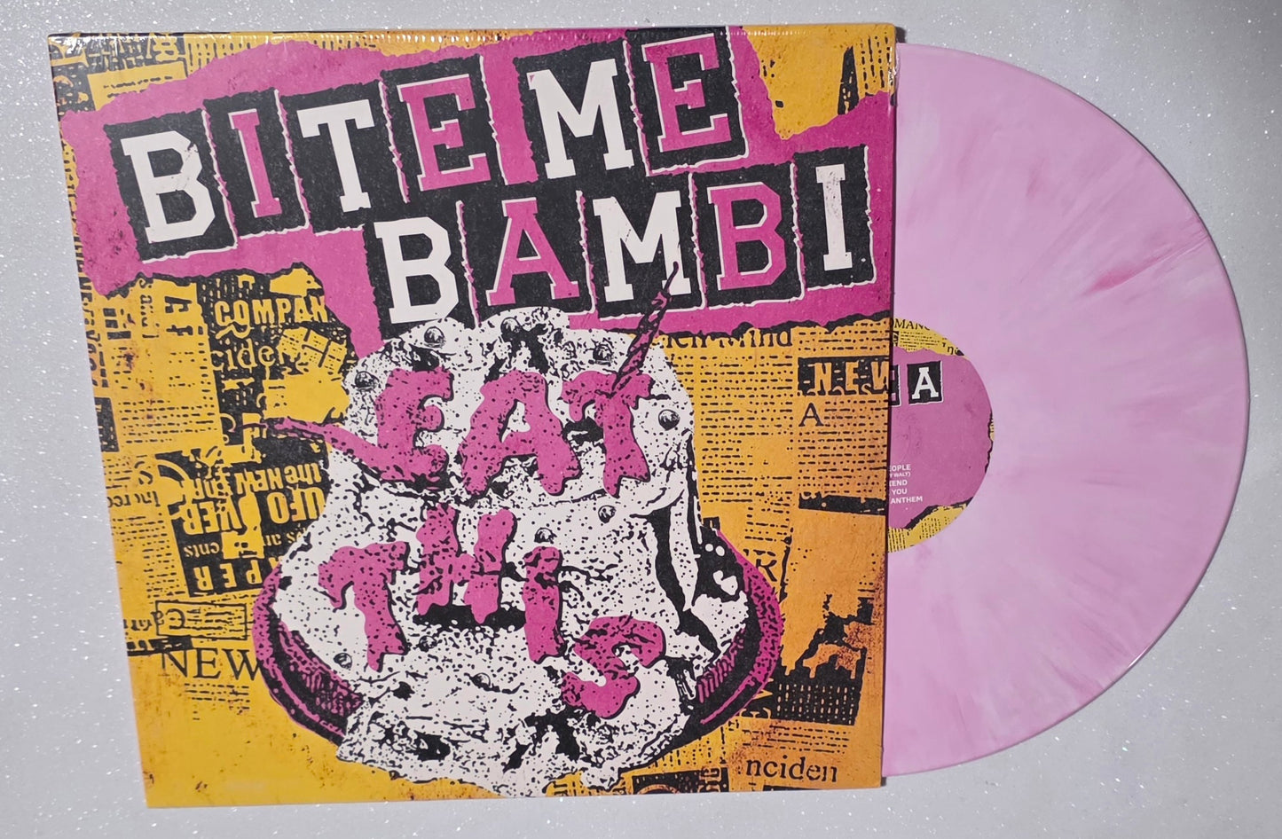 Bite Me Bambi – Eat This (2024) (Limited Edition Pink Marble Colour Vinyl LP)