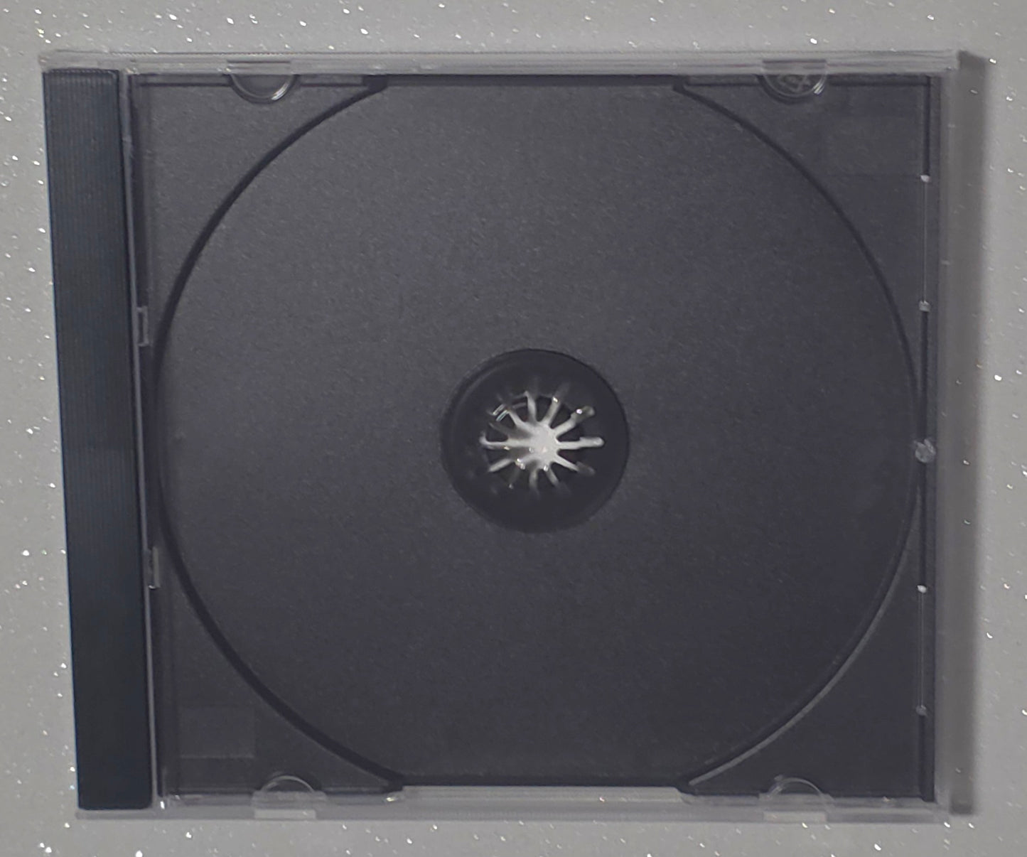10.2mm Single Jewel CD Case (Black Tray)