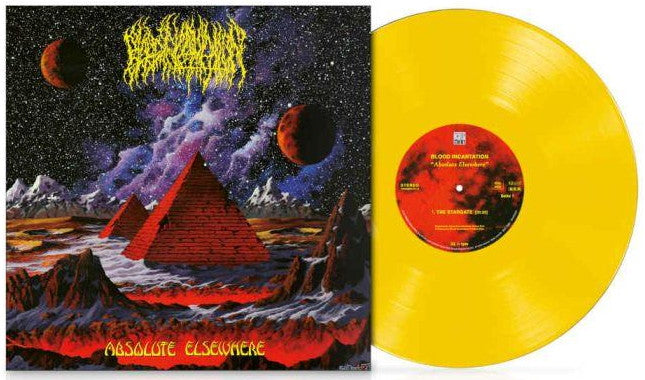 Blood Incantation – Absolute Elsewhere (2024) (Limited Edition Sun Yellow Colour Vinyl LP)