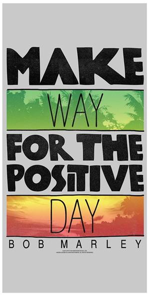 Bob Marley Positive Day Officially Licensed Beach Towel