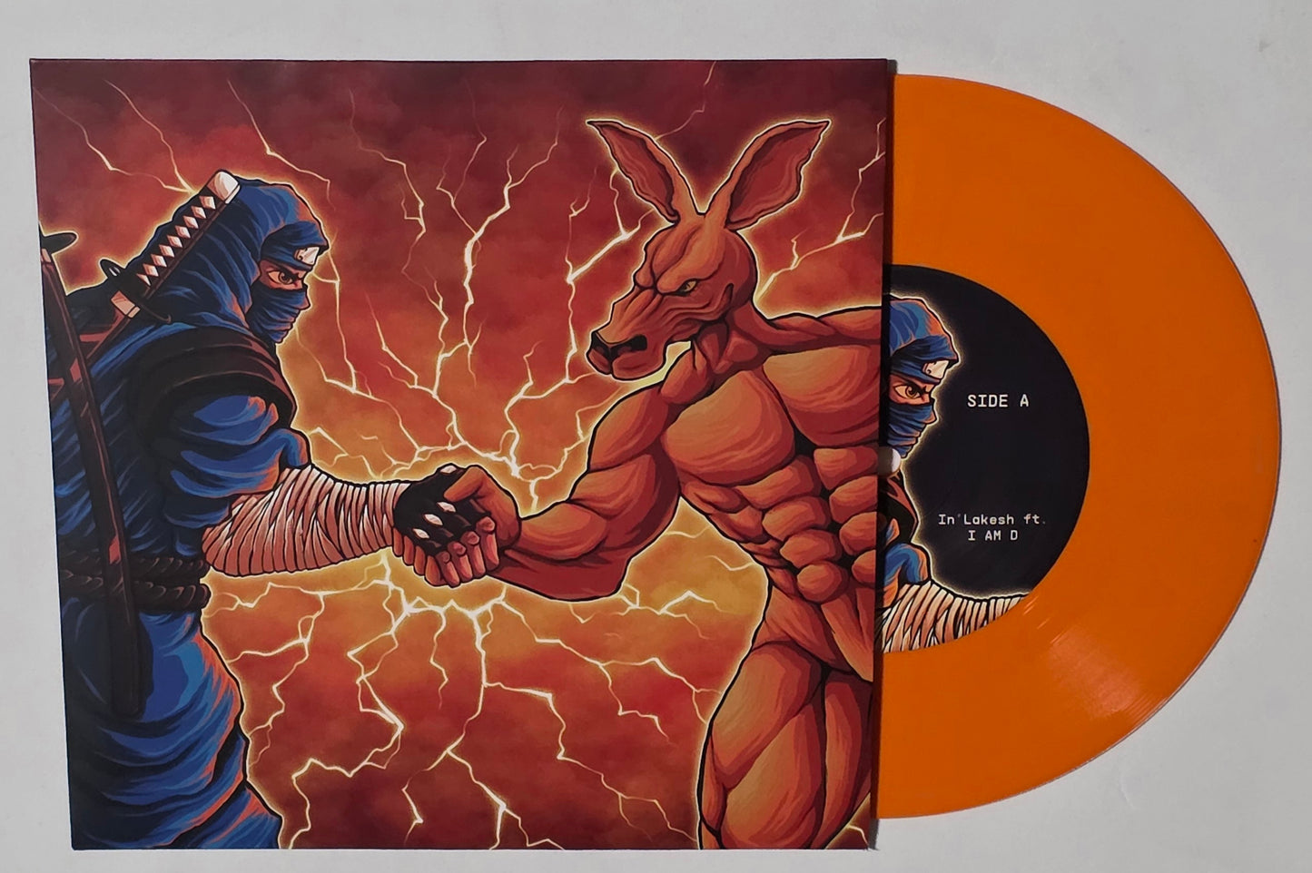 Brad Strut & I Am D - Triangles (2Rare Edition) (2026) (Limited Edition Orange Colour 7" Vinyl Single)