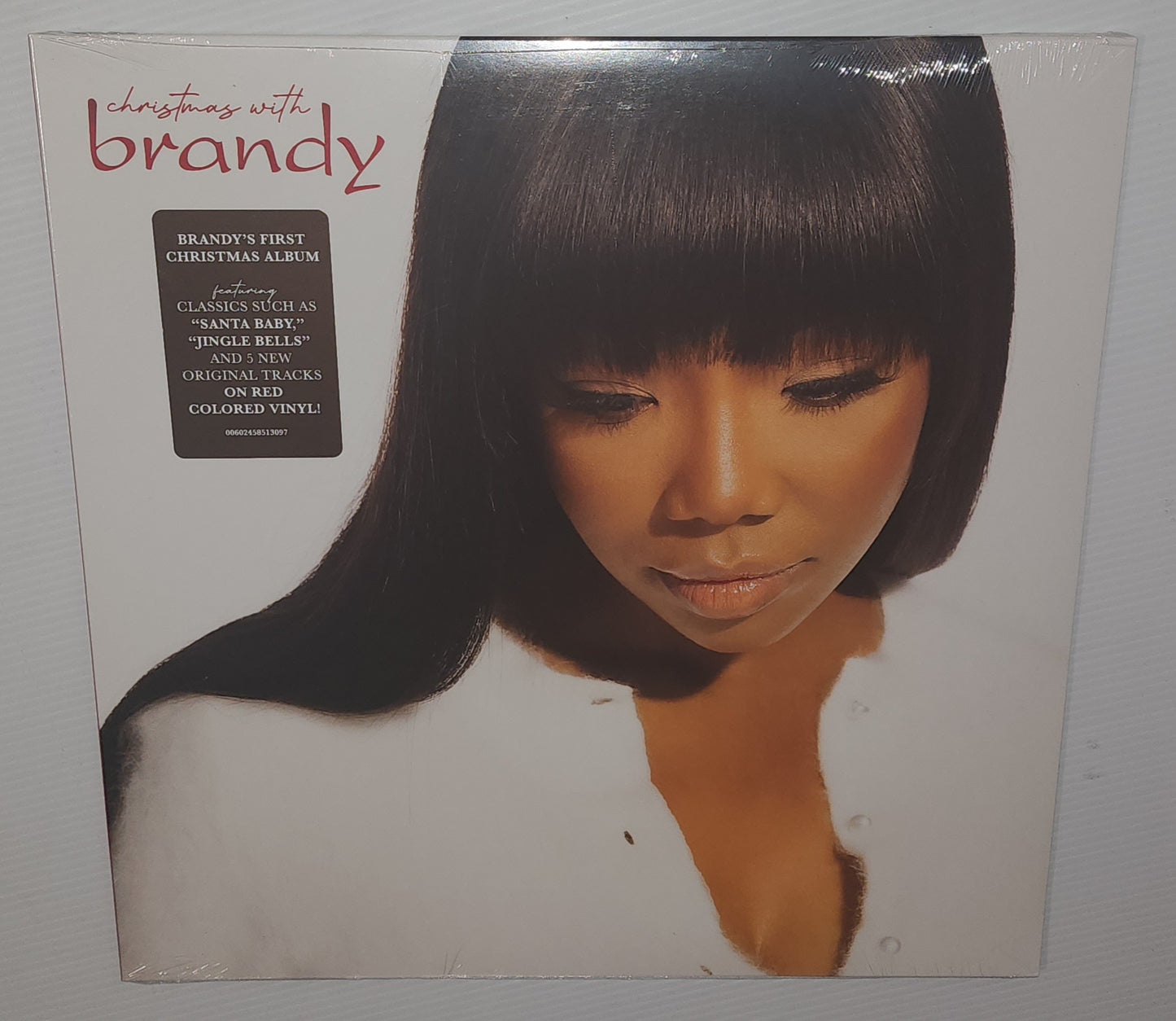Brandy – Christmas With Brandy (2023) (Limited Edition Red Colour Vinyl LP)