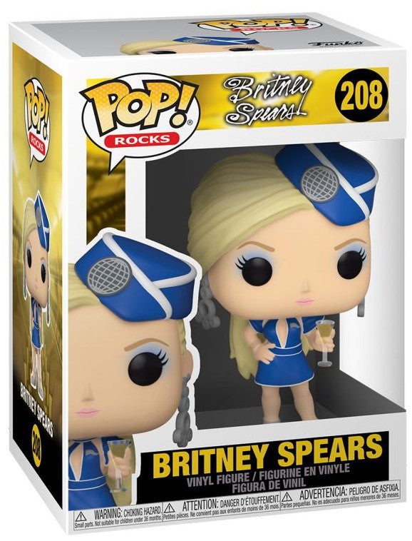 Britney Spears Stewardess Funko Pop! Rocks #208 Figurine