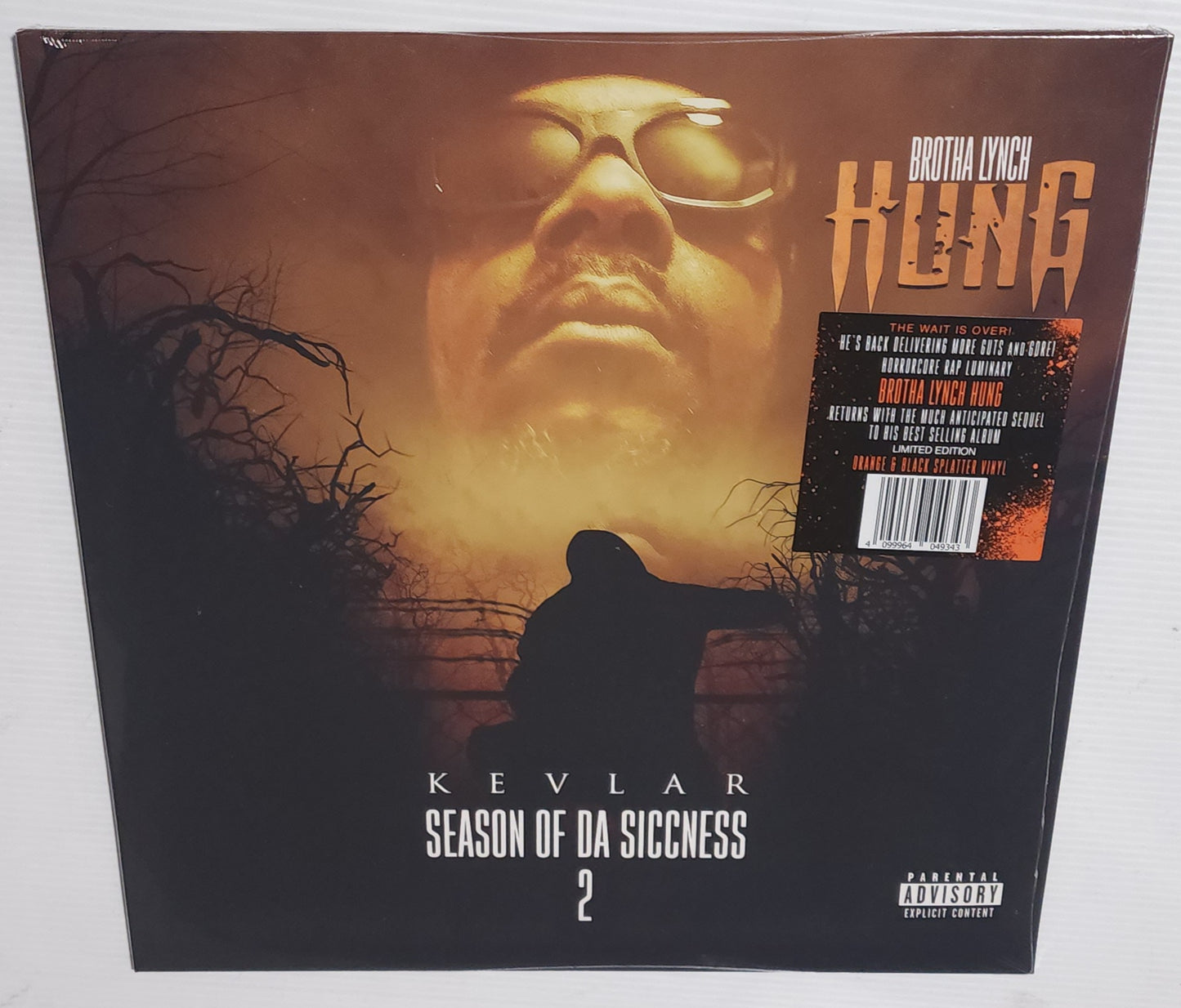 Brotha Lynch Hung - Season Of Da Siccness 2 (2024) (Orange & Black Splatter Colour Vinyl LP)