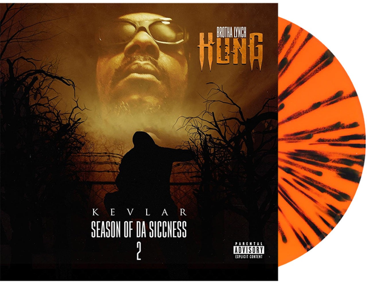 Brotha Lynch Hung - Season Of Da Siccness 2 (2024) (Orange & Black Splatter Colour Vinyl LP)