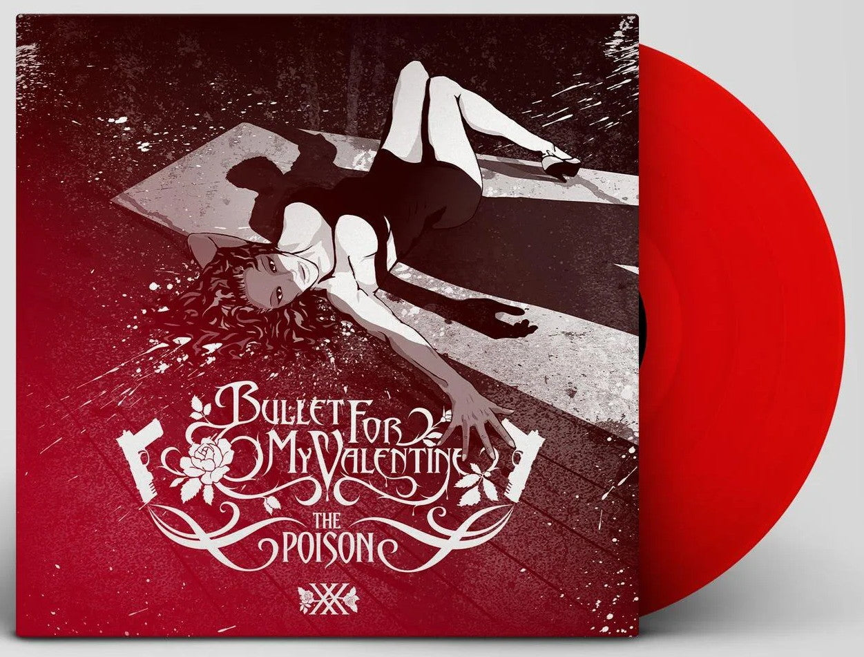 Bullet For My Valentine – The Poison: 20th Anniversary (2024) (Limited Edition Transparent Red Colour Vinyl LP)