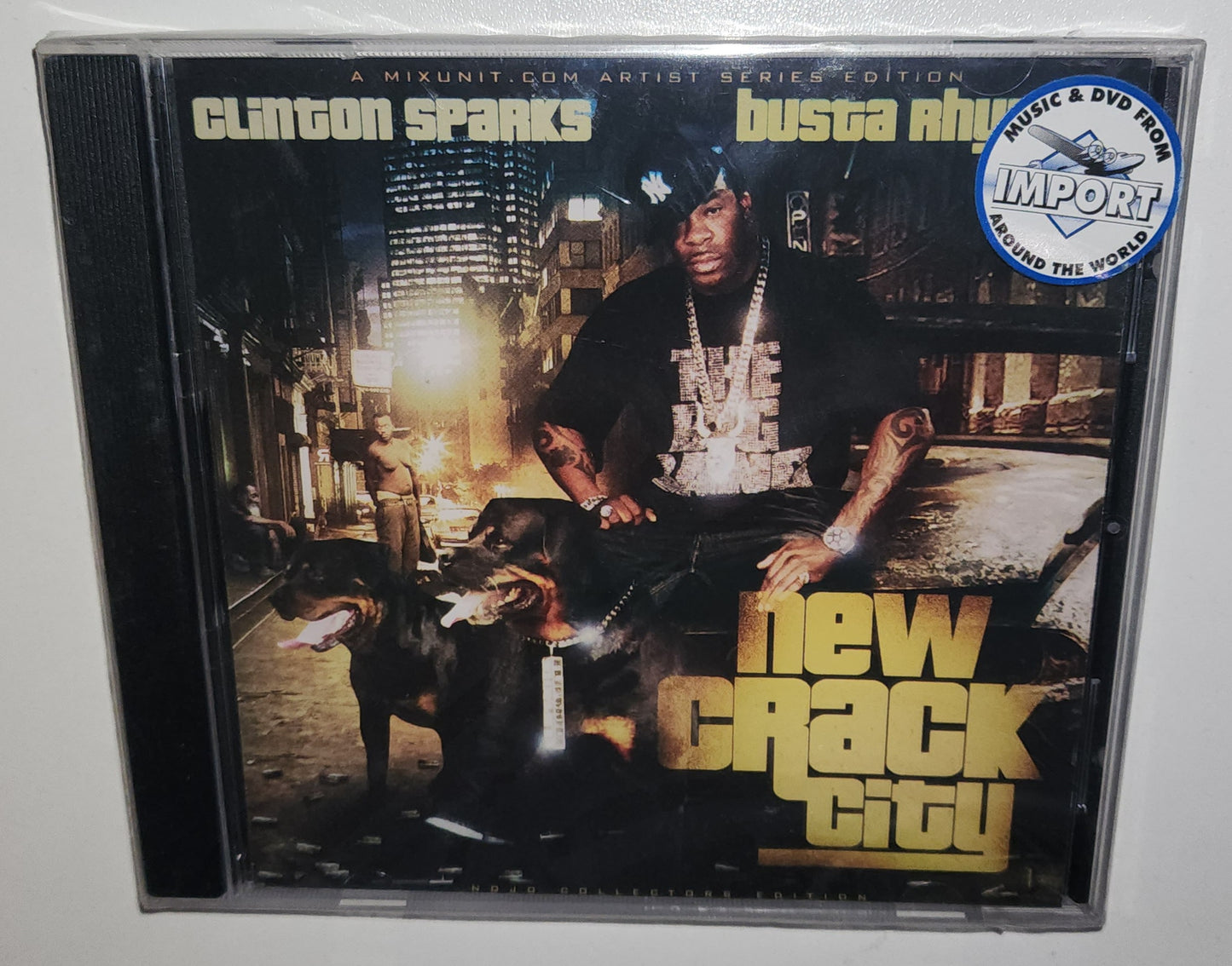 Clinton Sparks & Busta Rhymes – New Crack City (2006) (CD)