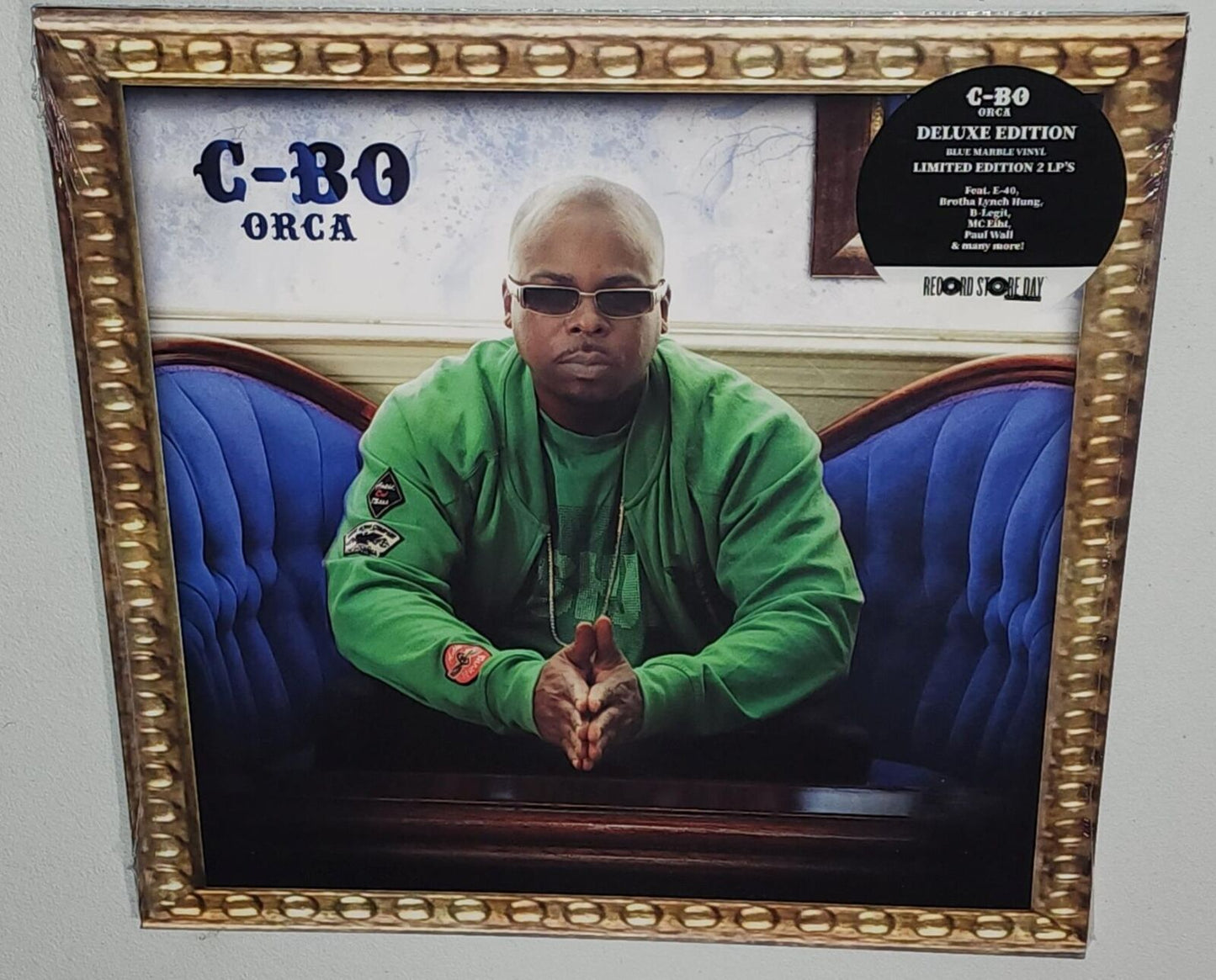 C-Bo – Orca (2022 RSD) (Limited Edition Blue Marble Colour Vinyl LP)