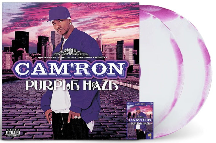 Cam'ron – Purple Haze (2024 Reissue) (Limited Edition White & Purple Colour Vinyl LP)