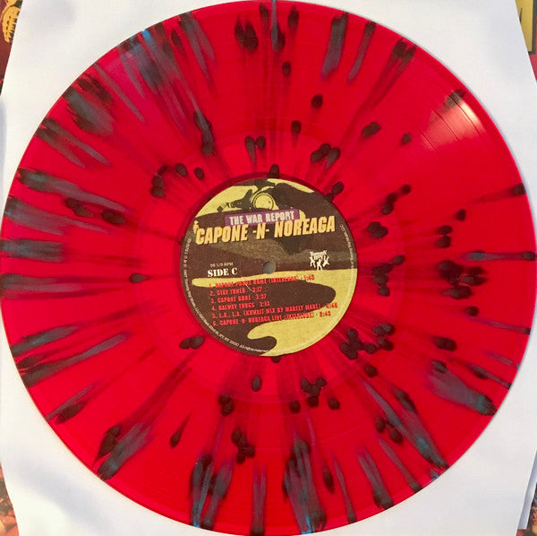 Capone -N- Noreaga – The War Report (2022 Reissue) (Limited Edition Red & Blue Splatter Colour Vinyl LP)