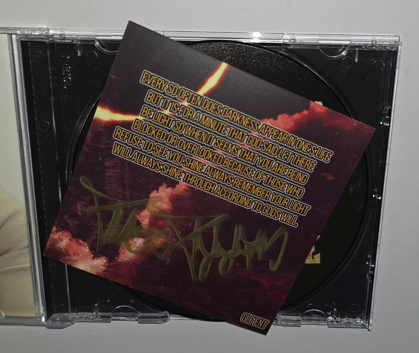 Cappadonna – The Angel Of Rap, Solar Eclipse *Autographed* (2025) (Limited Edition CD)