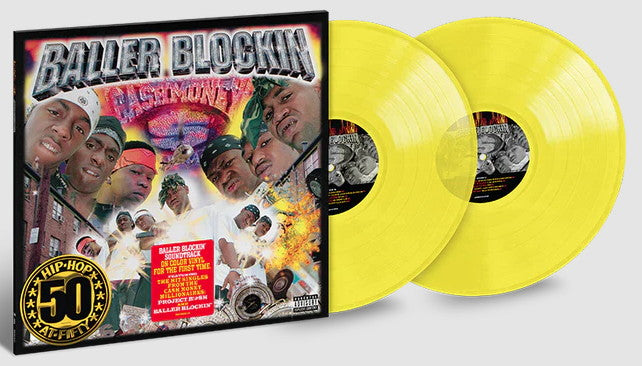 Cash Money Millionaires – Baller Blockin' (2023) (Limited Edition Tranclucent Yellow Colour Vinyl LP)