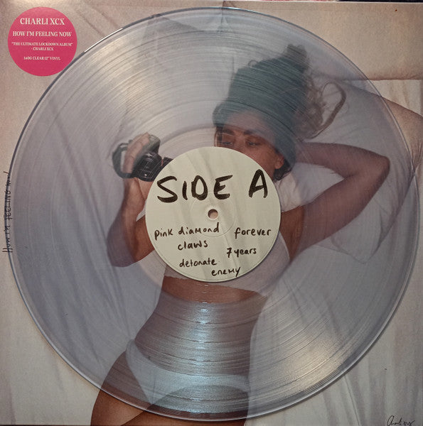 Charli XCX – How I'm Feeling Now (2022) (Clear Colour Vinyl LP)