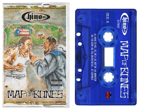 Chino XL - Map Of Bones (2025) (Limited Edition Cassette Tape)