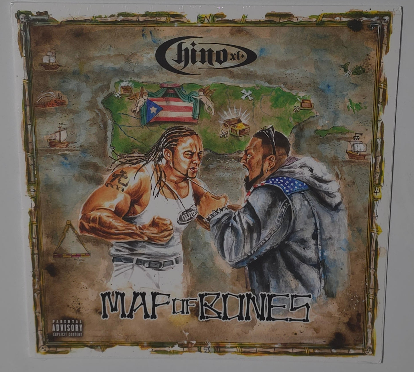 Chino XL - Map Of Bones (2025) (Limited Edition Vinyl LP + CD + Cassette Bundle)