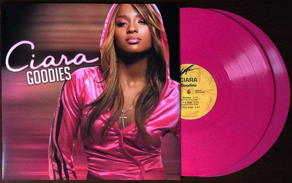 Ciara – Goodies: 20th Anniversary (2024) (Limited Edition Hot Pink Colour Vinyl LP)
