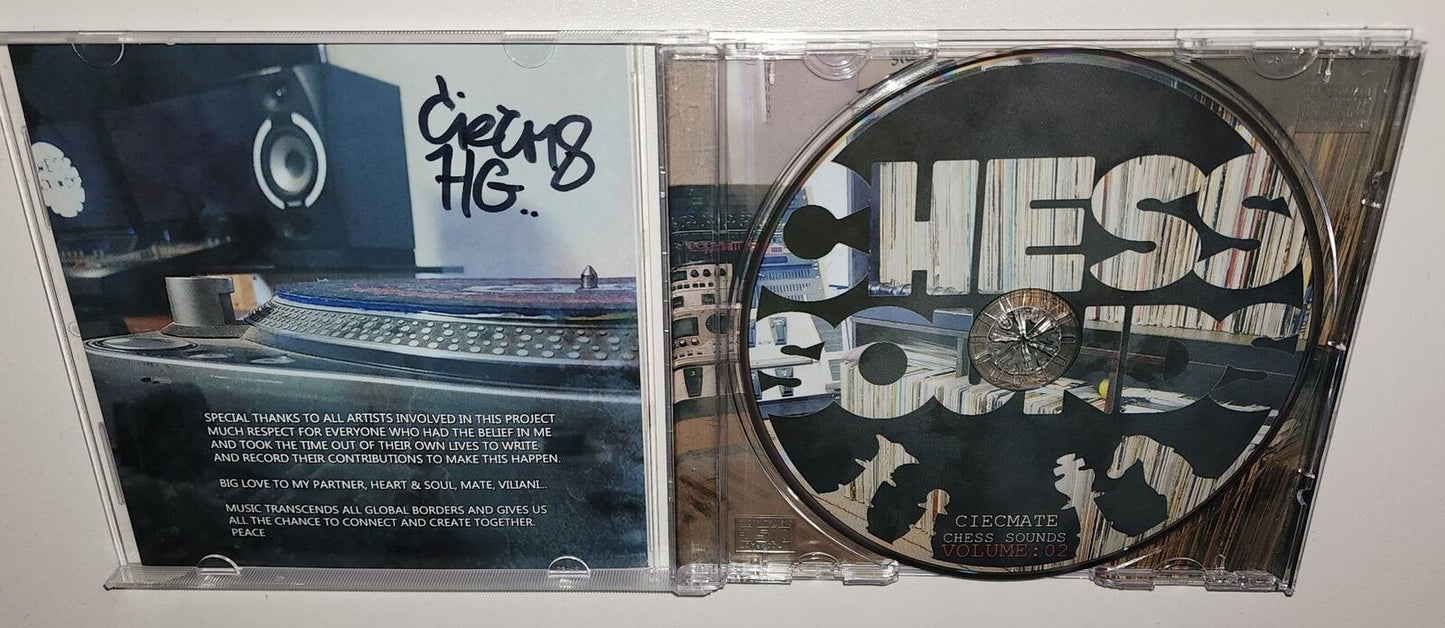 Ciecmate - Chess Sounds Volume 2 (2021) (Autographed CD)