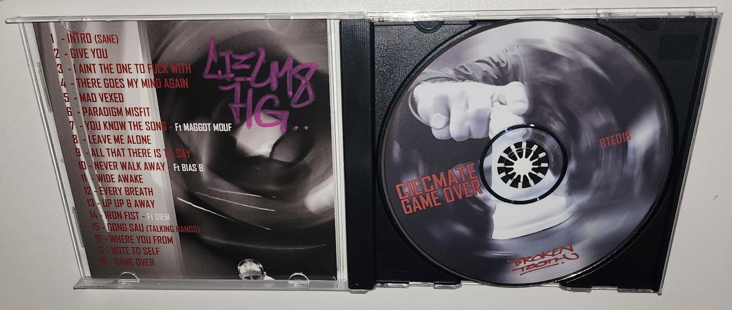 Ciecmate - Game Over (2011) (Autographed CD)