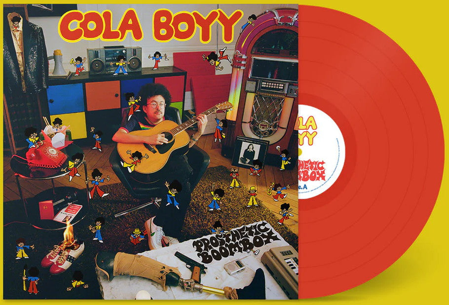Cola Boyy - Prosthetic Boombox (2025) (Limited Edition Red Colour Vinyl LP)